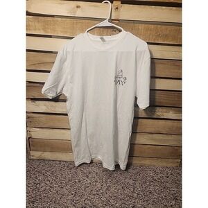 Next Level Apparel White Tshirt. Gorilla Deaadlift Sz Large